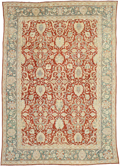 10 x 14 Antique Persian Mahal Rug 52680