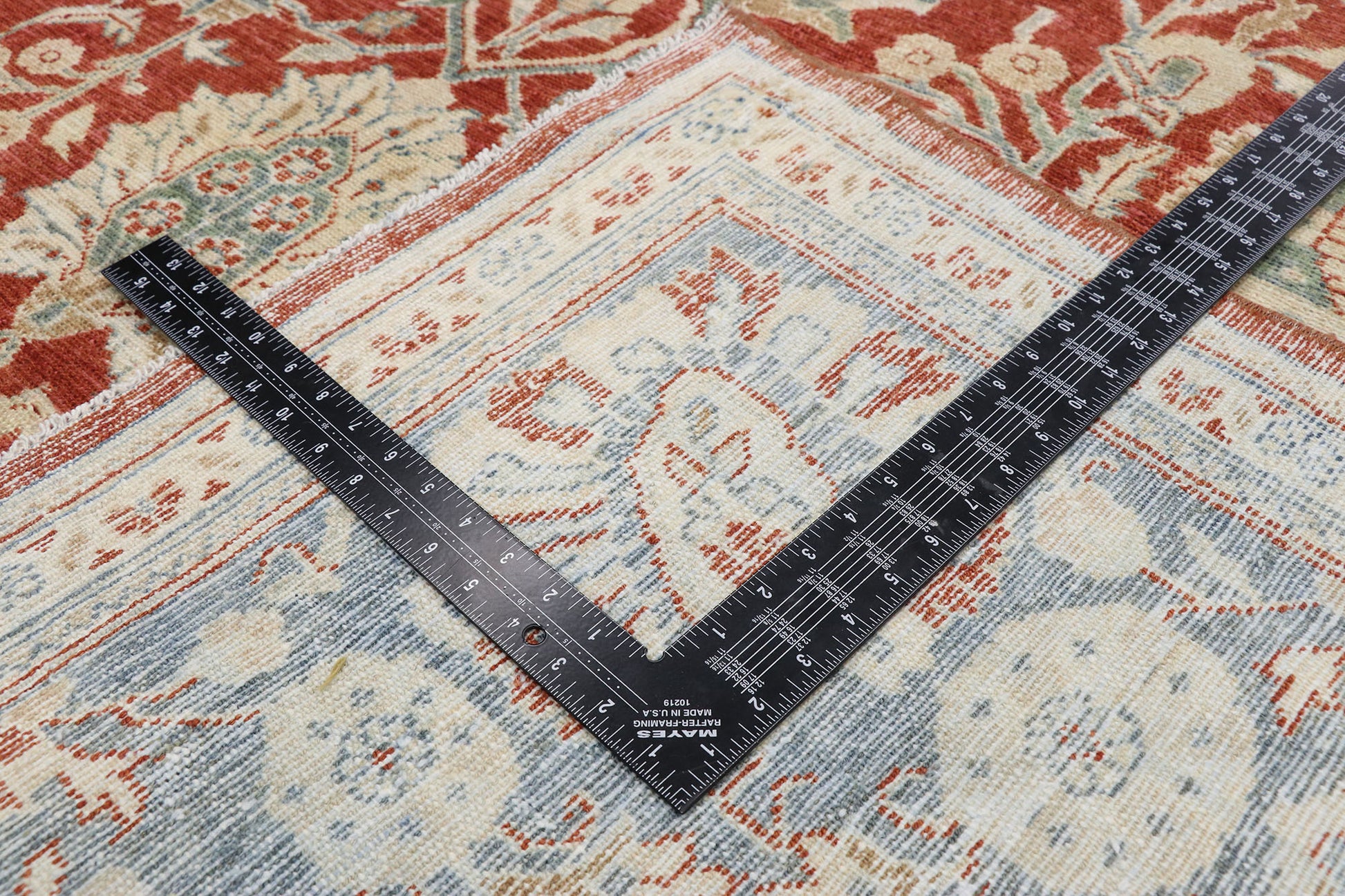 10 x 14 Antique Persian Mahal Rug 52680