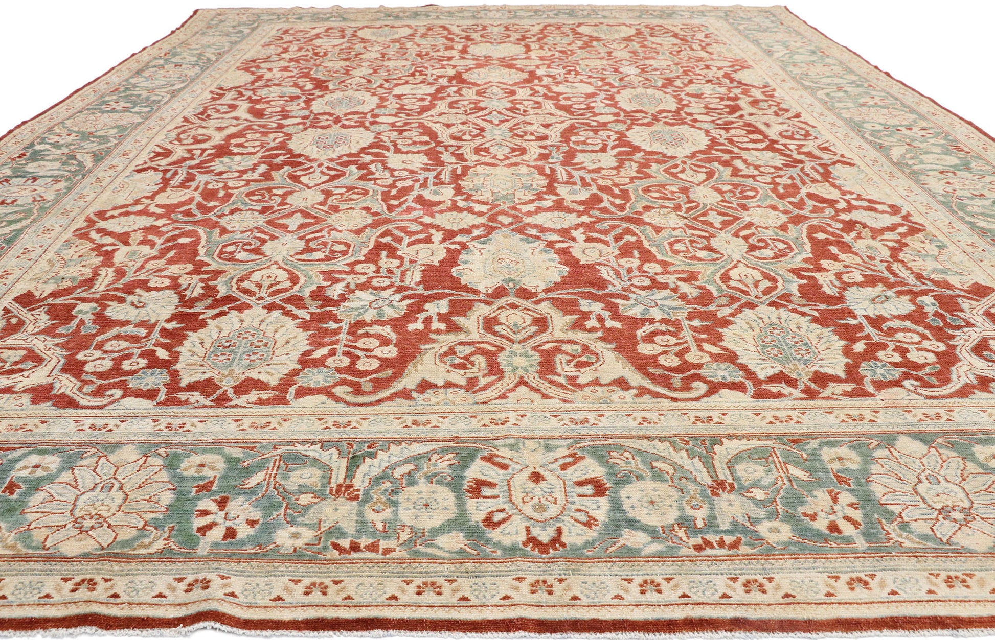 10 x 14 Antique Persian Mahal Rug 52680