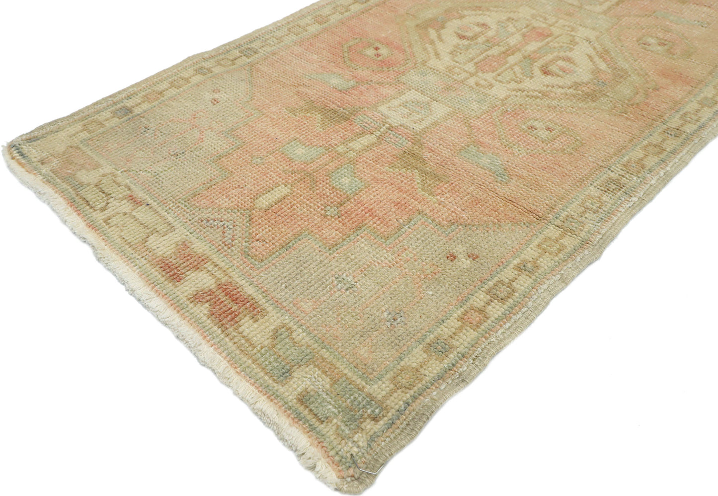 2 x 4 Vintage Oushak Rug 52681
