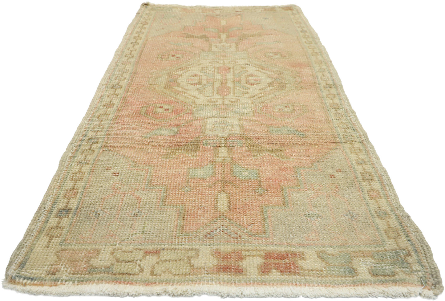 2 x 4 Vintage Oushak Rug 52681