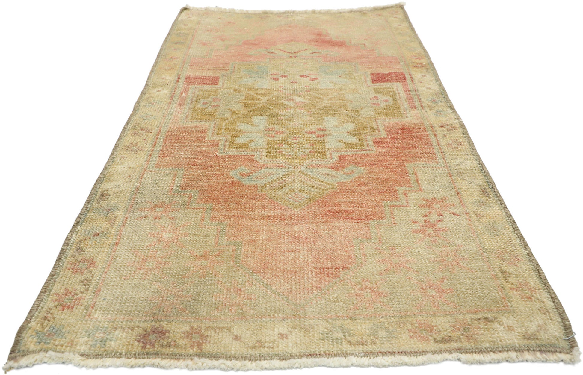 2 x 3 Vintage Oushak Rug 52682