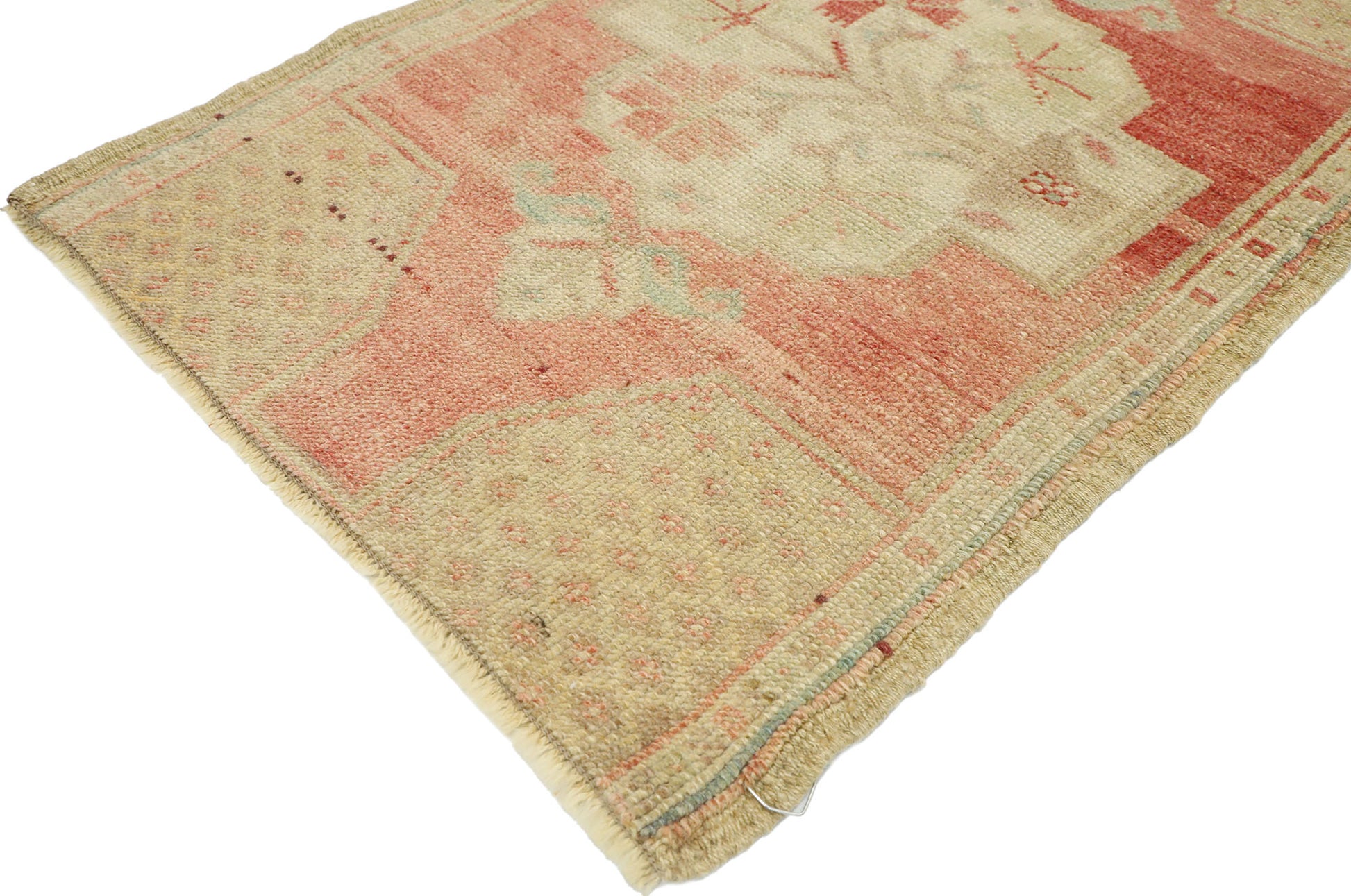 2 x 3 Vintage Oushak Rug 52683