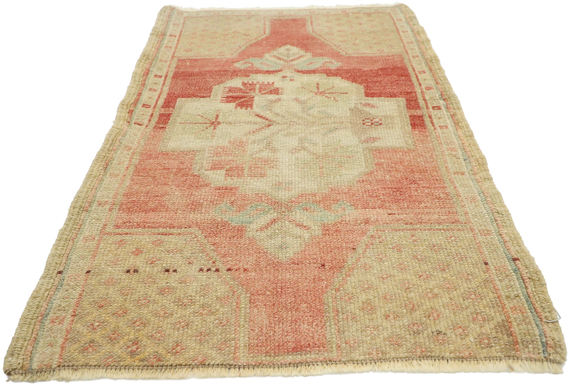 2 x 3 Vintage Oushak Rug 52683