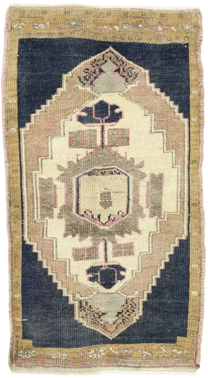 2 x 3 Vintage Oushak Rug 52686