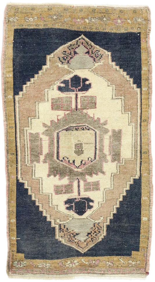2 x 3 Vintage Oushak Rug 52686