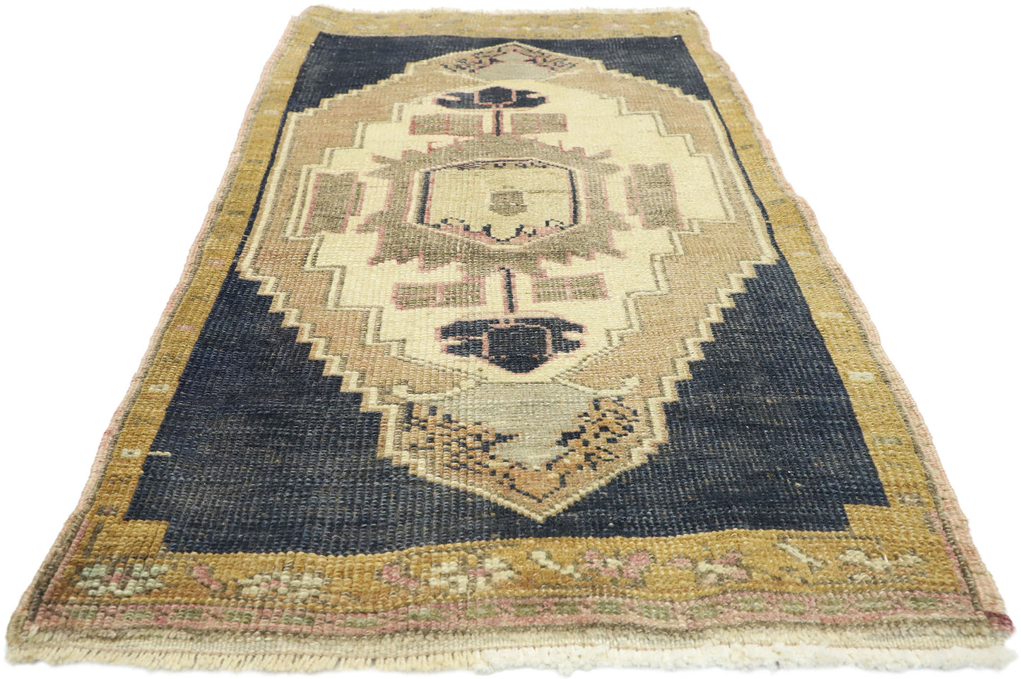 2 x 3 Vintage Oushak Rug 52686