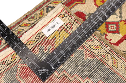 2 x 3 Vintage Oushak Rug 52687