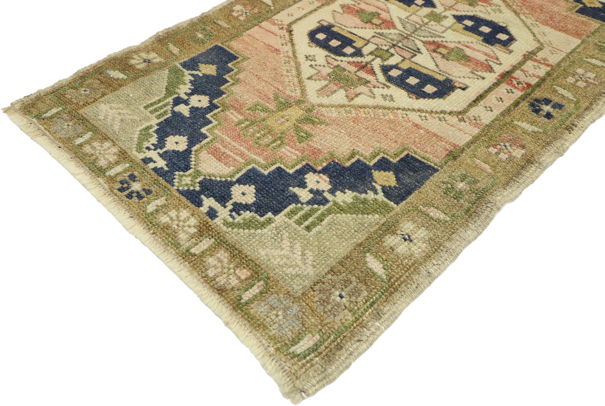 2 x 3 Vintage Oushak Rug 52688