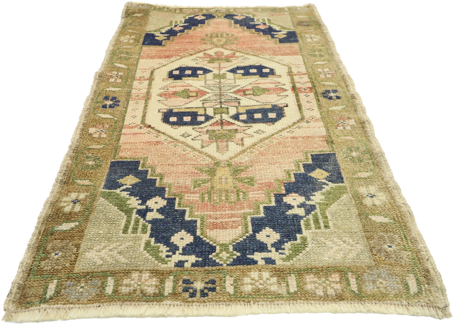 2 x 3 Vintage Oushak Rug 52688
