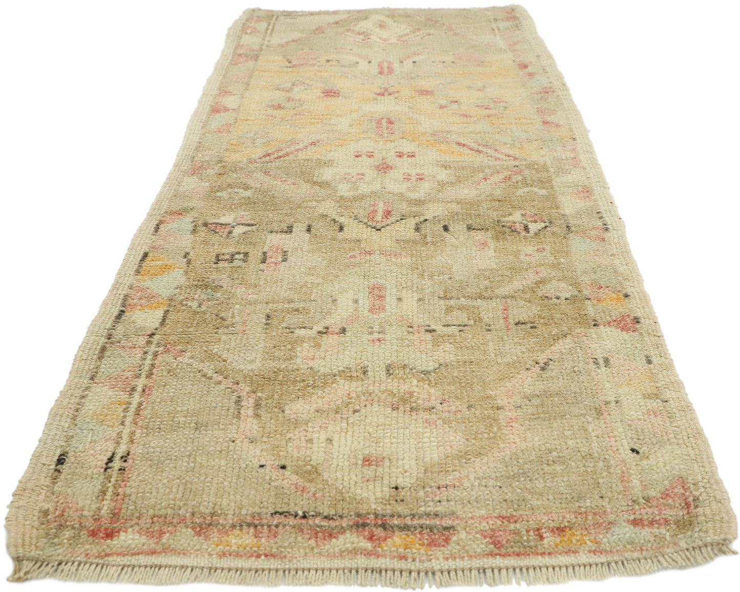 2 x 4 Vintage Oushak Rug 52689