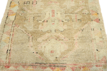 2 x 4 Vintage Oushak Rug 52689