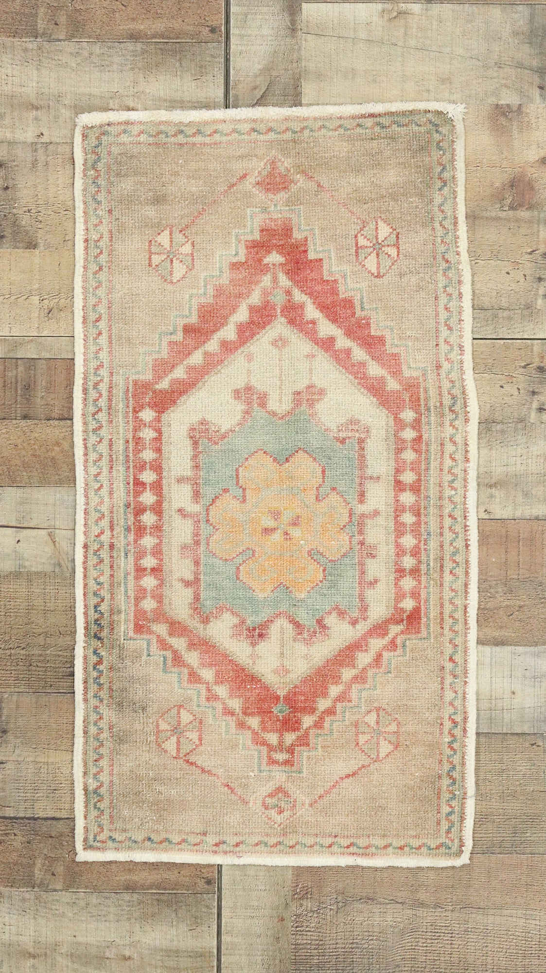 2 x 3 Vintage Oushak Rug 52690