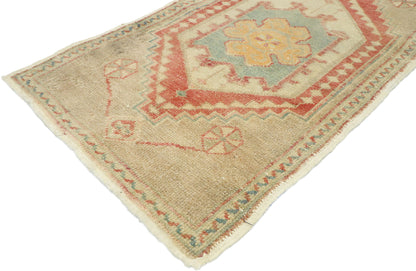 2 x 3 Vintage Oushak Rug 52690
