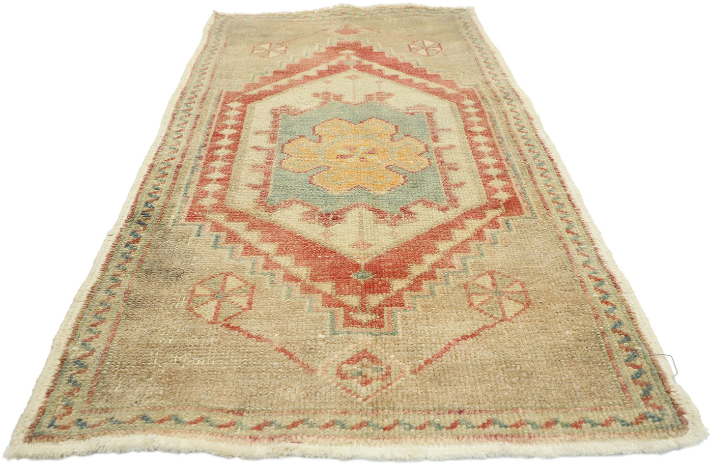 2 x 3 Vintage Oushak Rug 52690