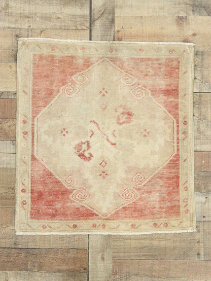 2 x 3 Vintage Oushak Rug 52692