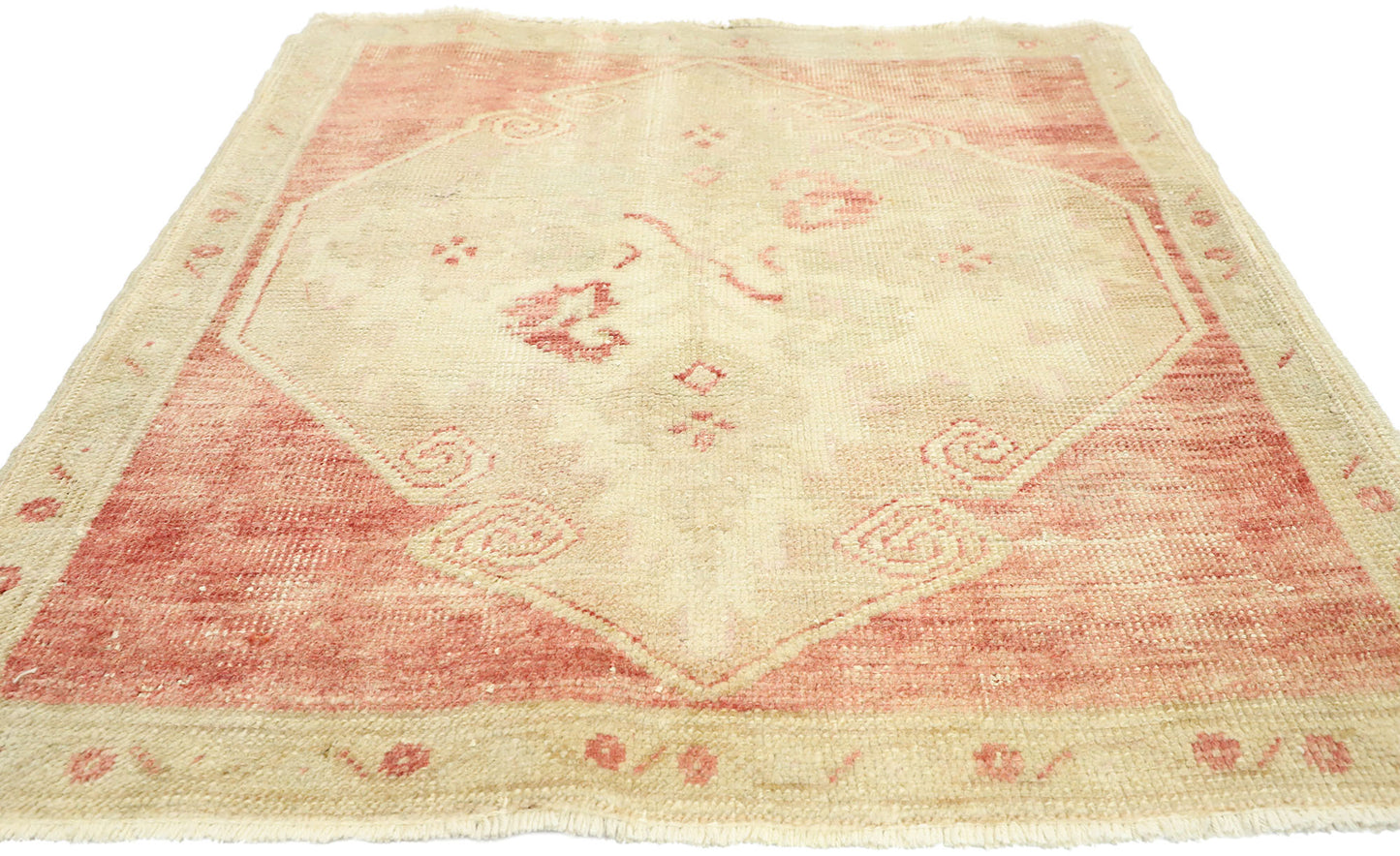 2 x 3 Vintage Oushak Rug 52692