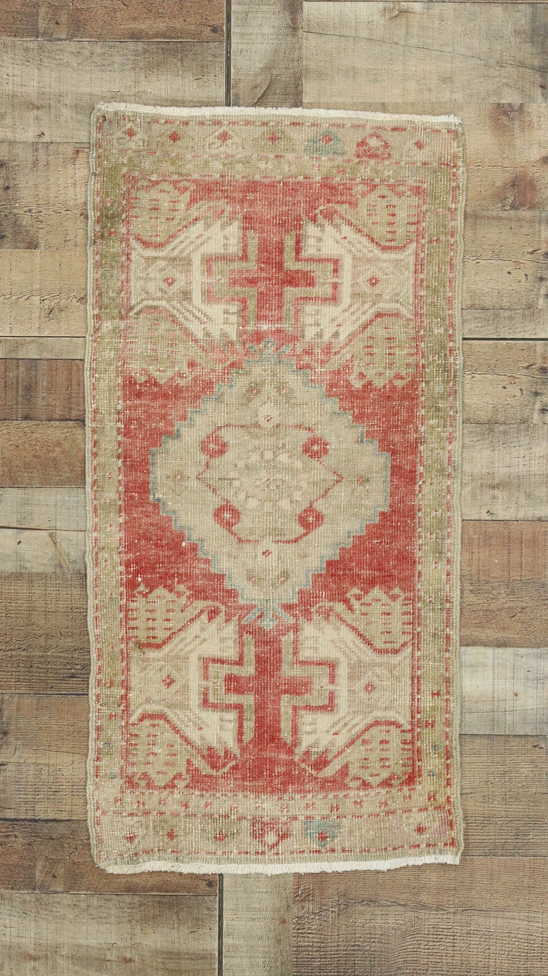 2 x 3 Vintage Oushak Rug 52693