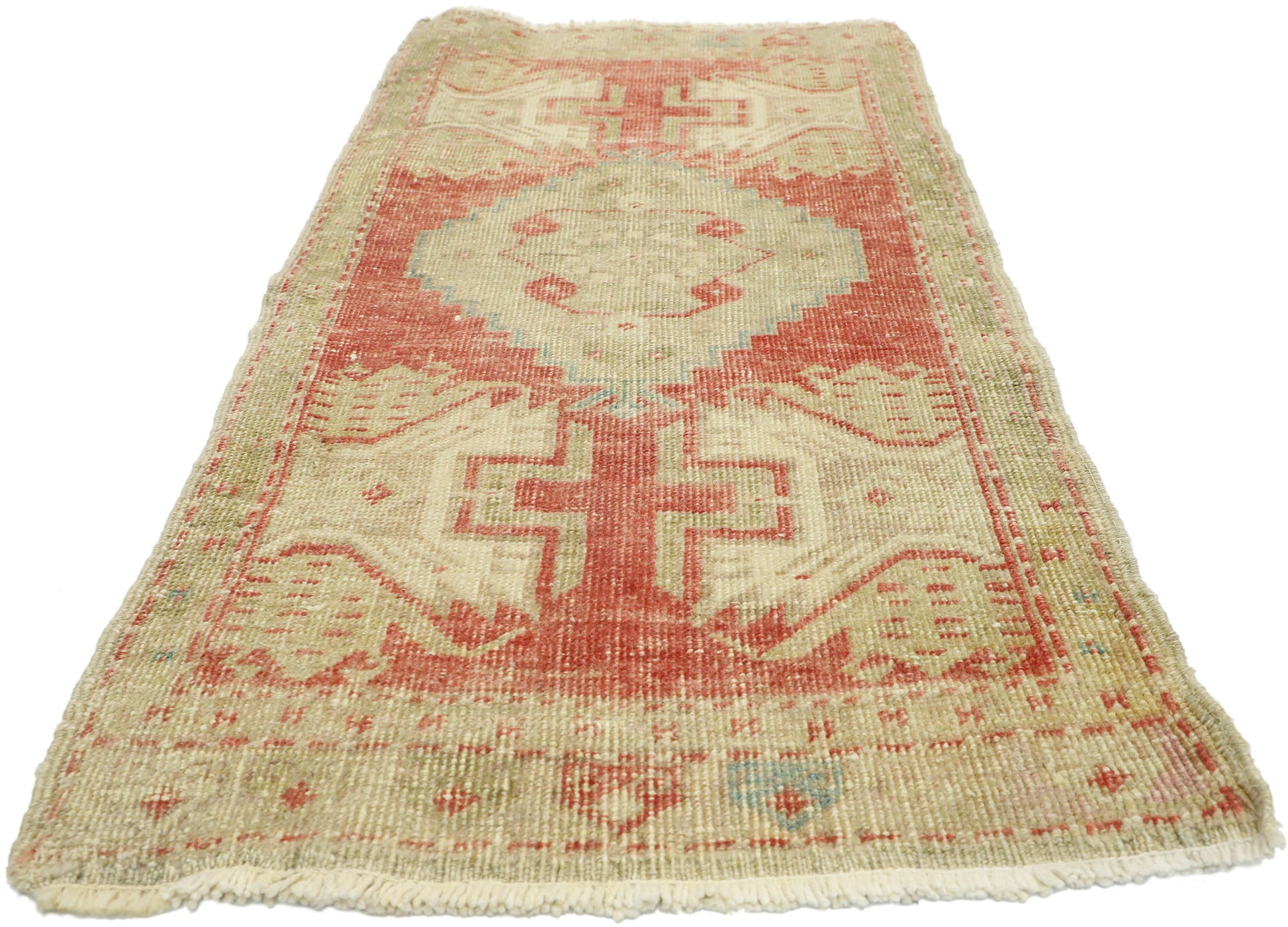 2 x 3 Vintage Oushak Rug 52693
