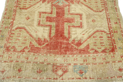 2 x 3 Vintage Oushak Rug 52693