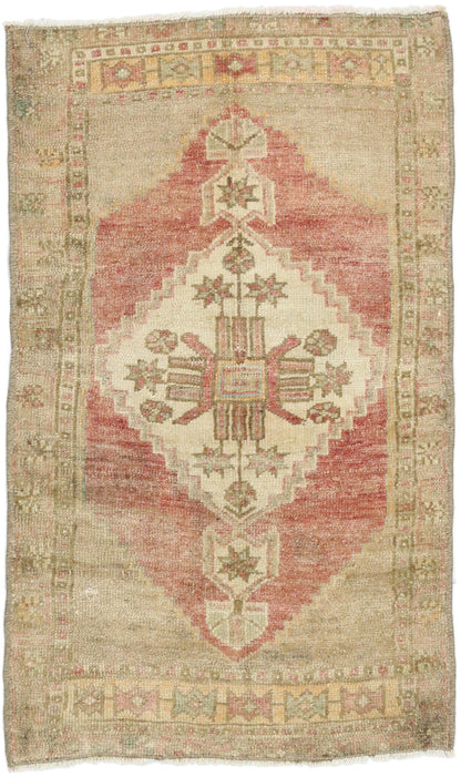 2 x 3 Vintage Oushak Rug 52695