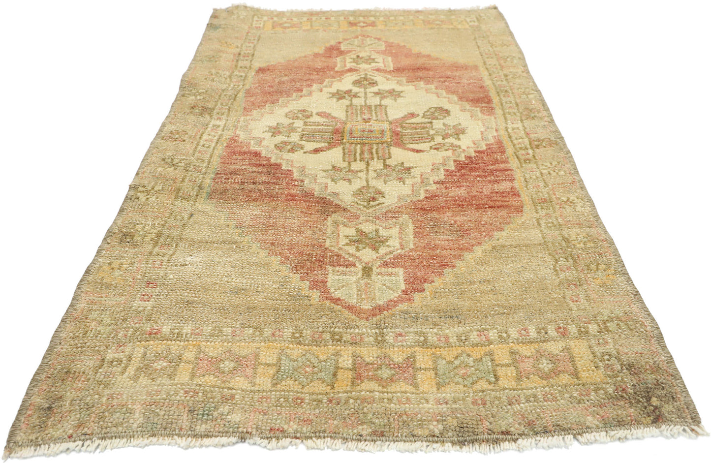 2 x 3 Vintage Oushak Rug 52695