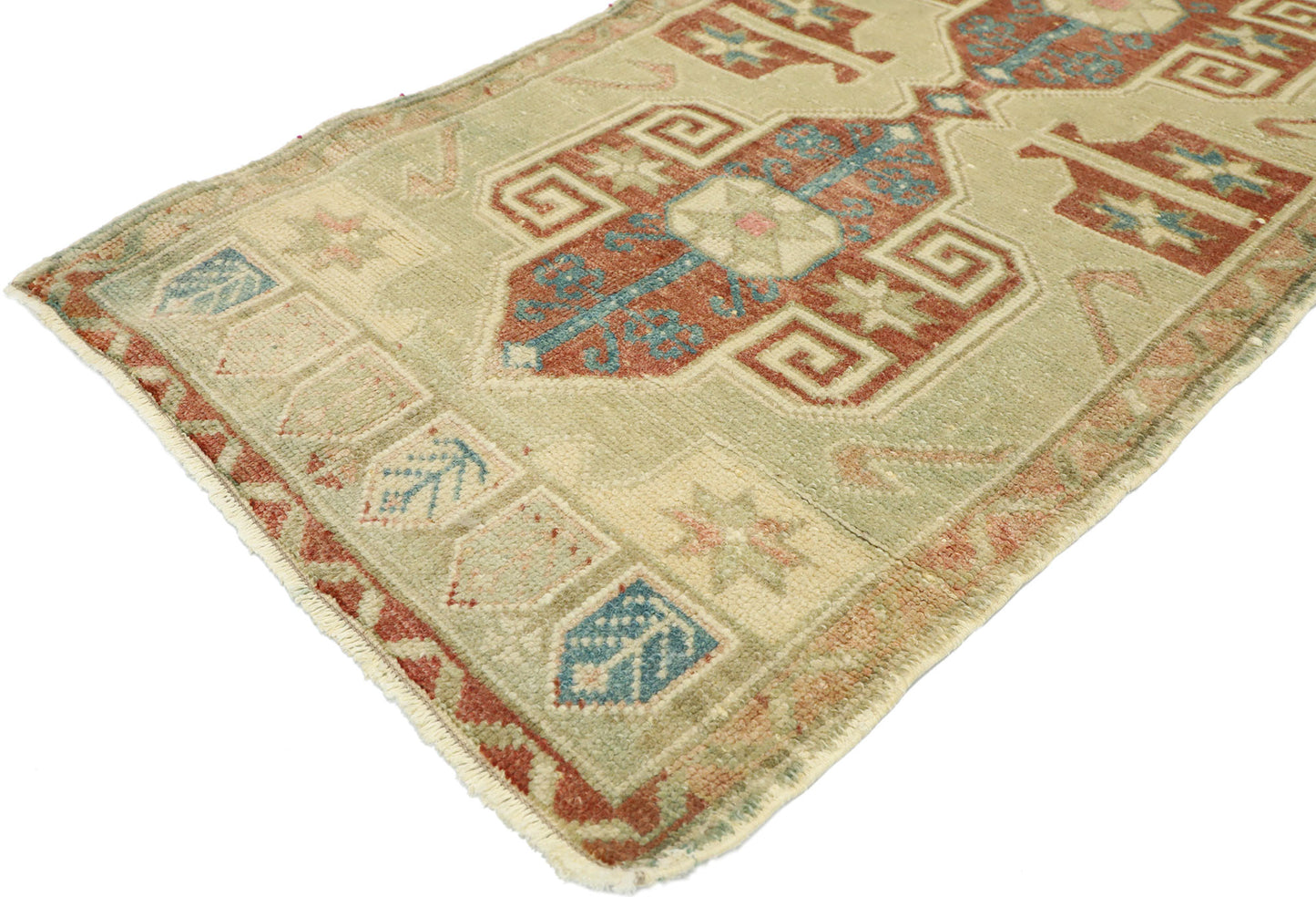 2 x 4 Vintage Oushak Rug 52696