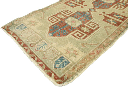 2 x 4 Vintage Oushak Rug 52696