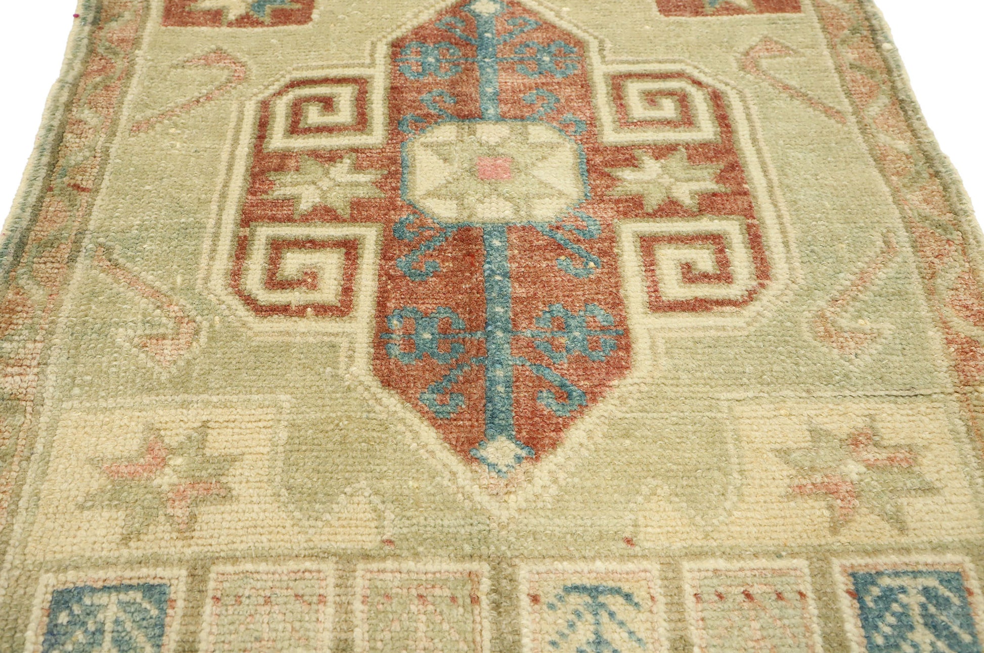 2 x 4 Vintage Oushak Rug 52696
