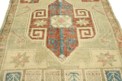 2 x 4 Vintage Oushak Rug 52696