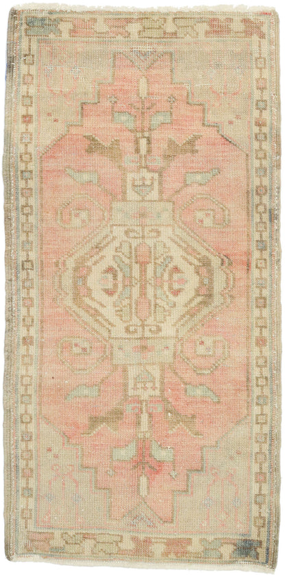 2 x 3 Vintage Oushak Rug 52697