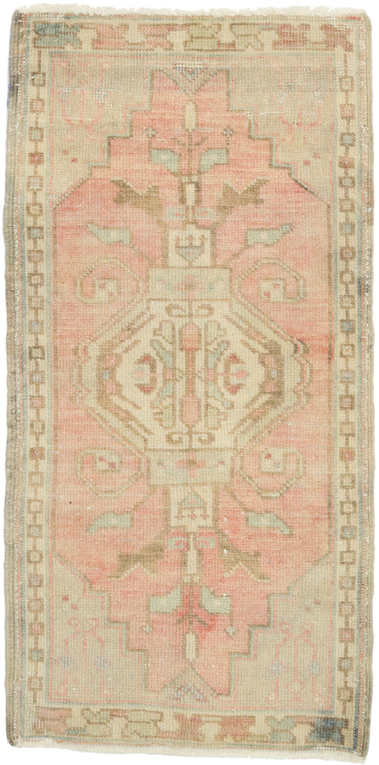 2 x 3 Vintage Oushak Rug 52697