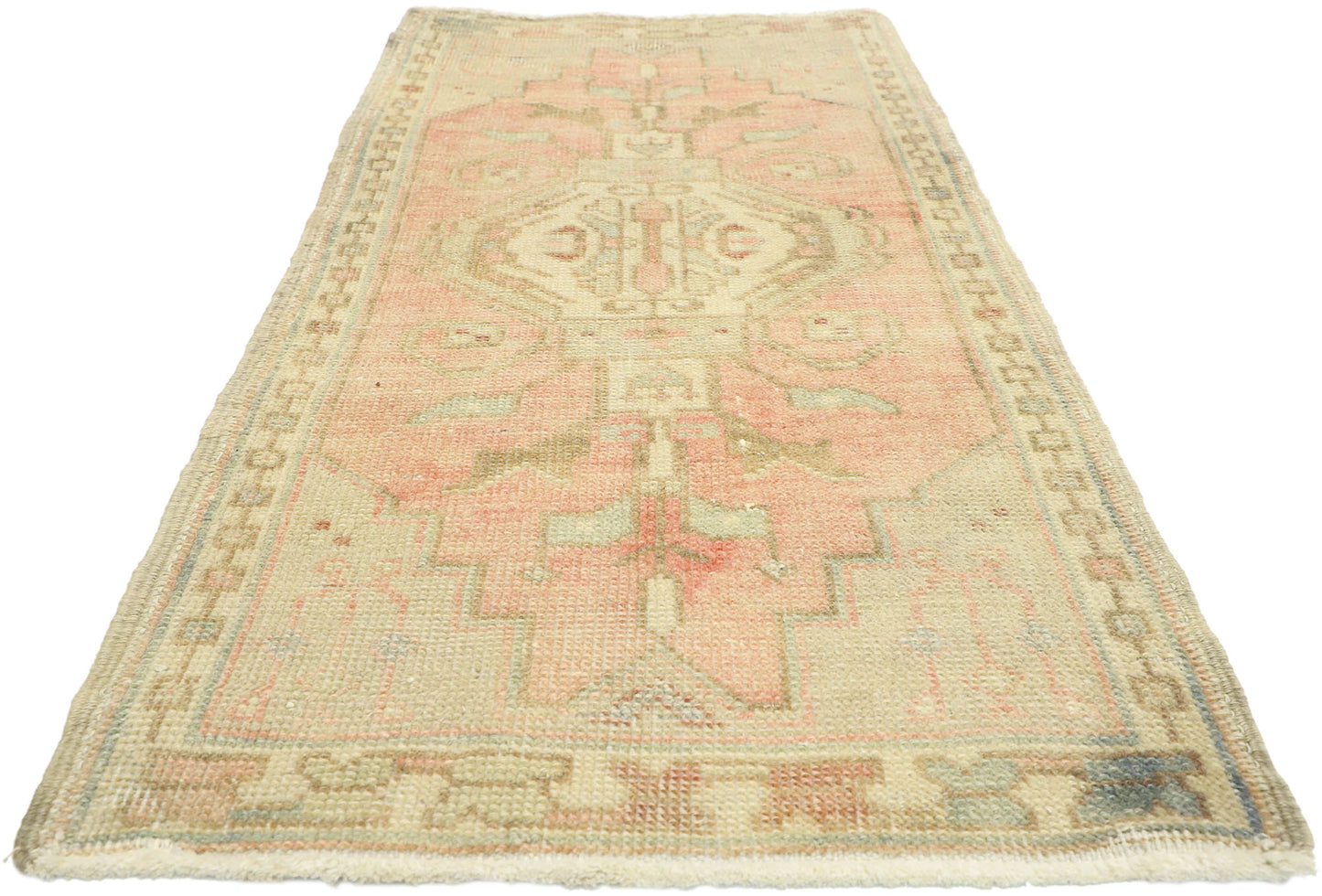 2 x 3 Vintage Oushak Rug 52697