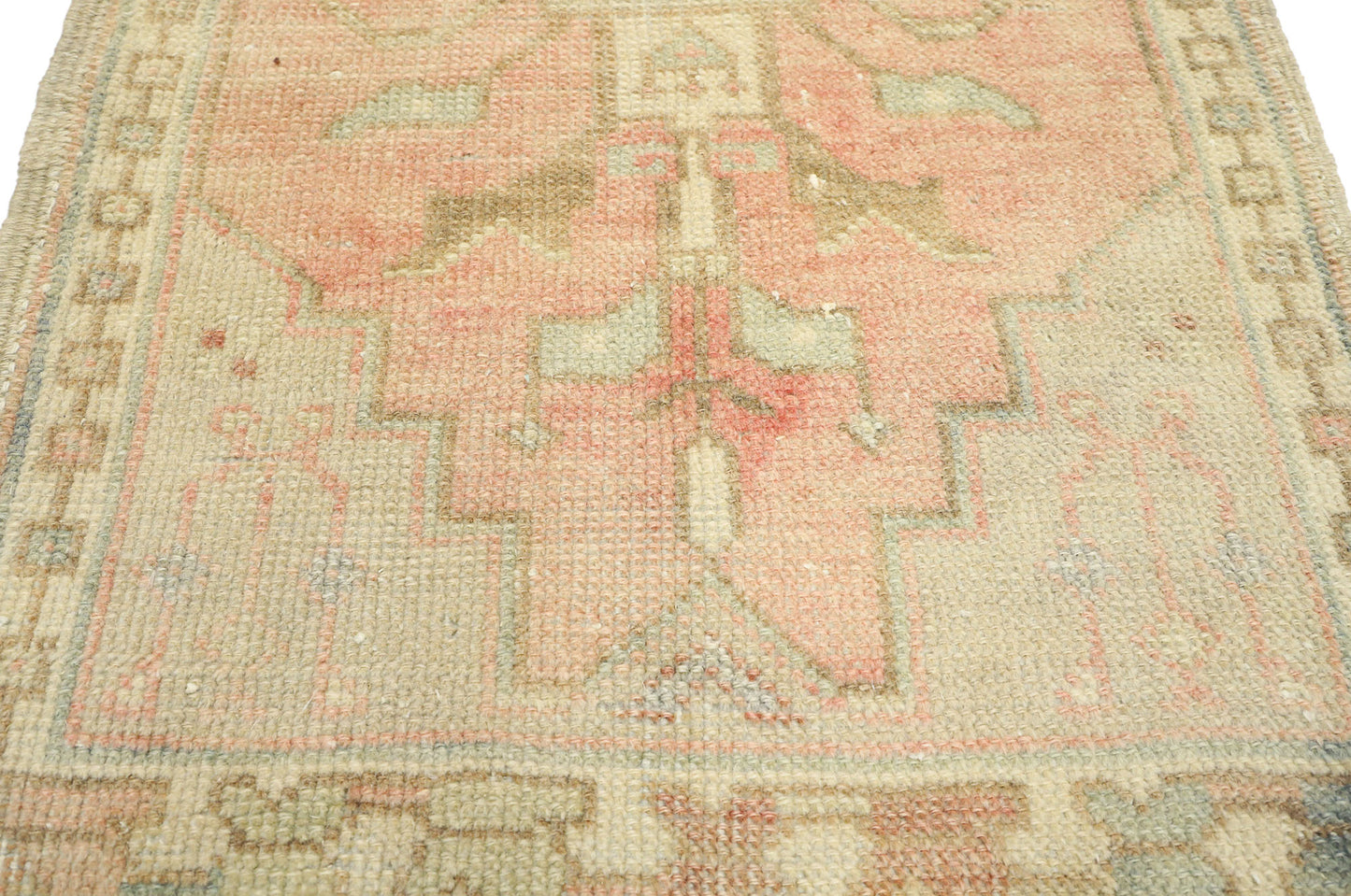 2 x 3 Vintage Oushak Rug 52697