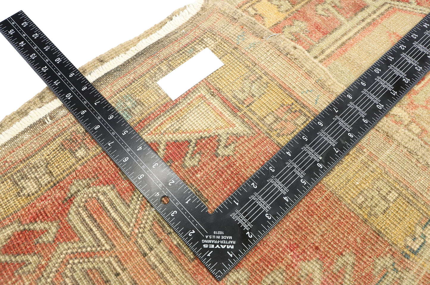 2 x 4 Vintage Oushak Rug 52698