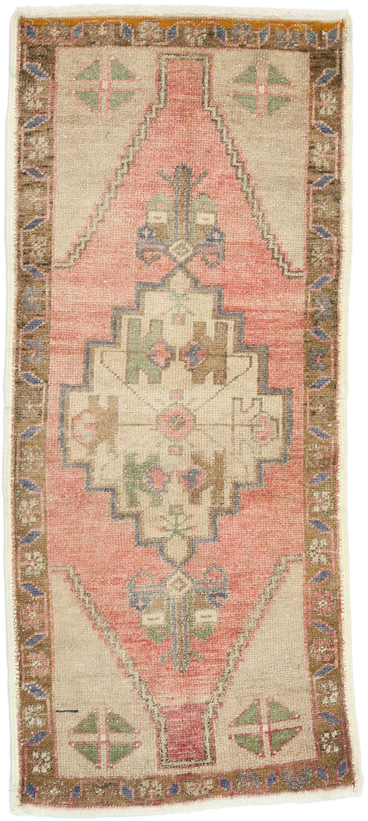2 x 4 Vintage Oushak Rug 52699