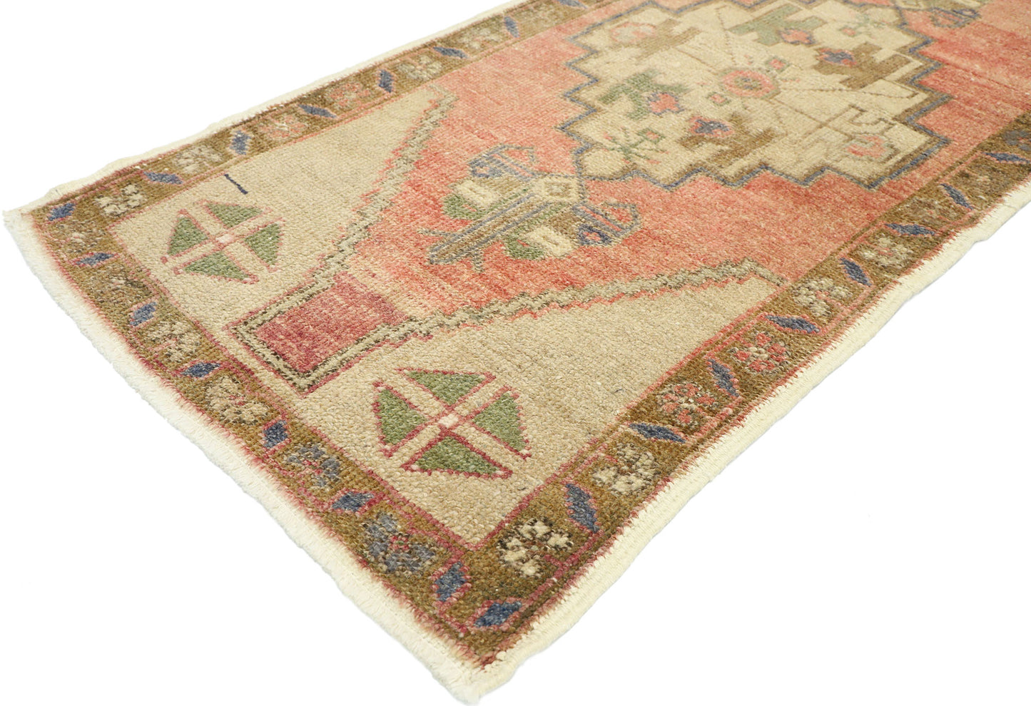2 x 4 Vintage Oushak Rug 52699