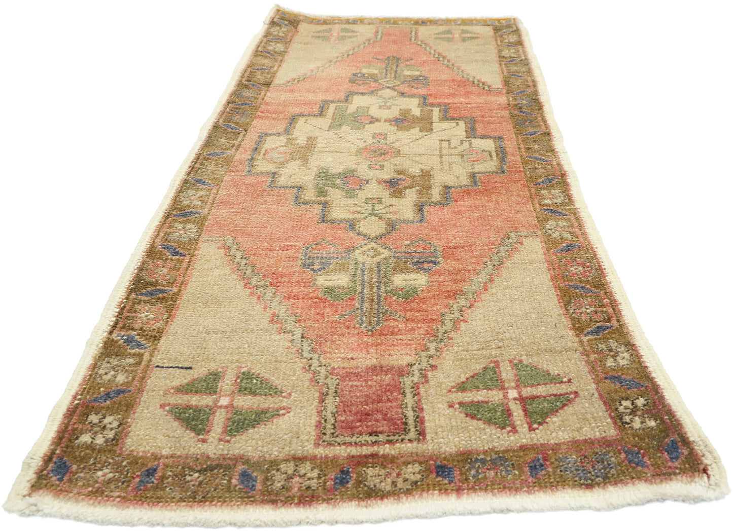 2 x 4 Vintage Oushak Rug 52699
