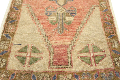 2 x 4 Vintage Oushak Rug 52699