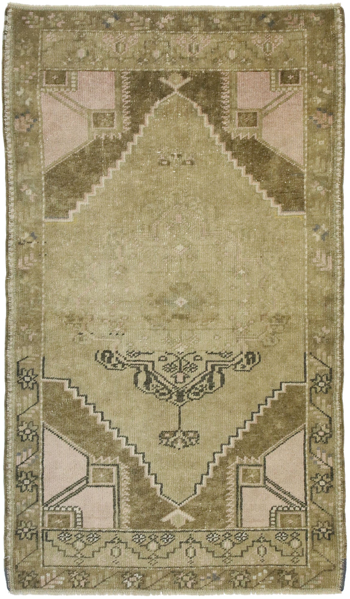3 x 5 Vintage Turkish Kars Rug 52701