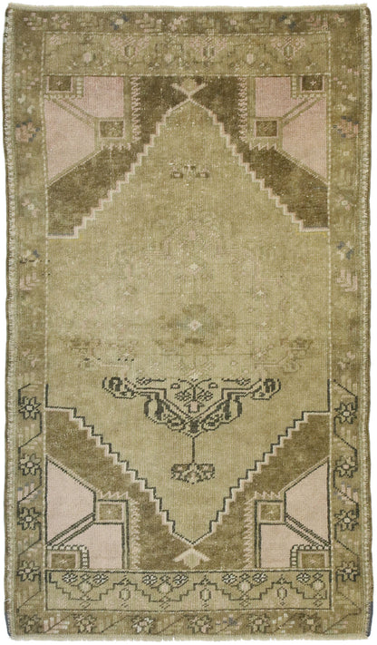 3 x 5 Vintage Turkish Kars Rug 52701