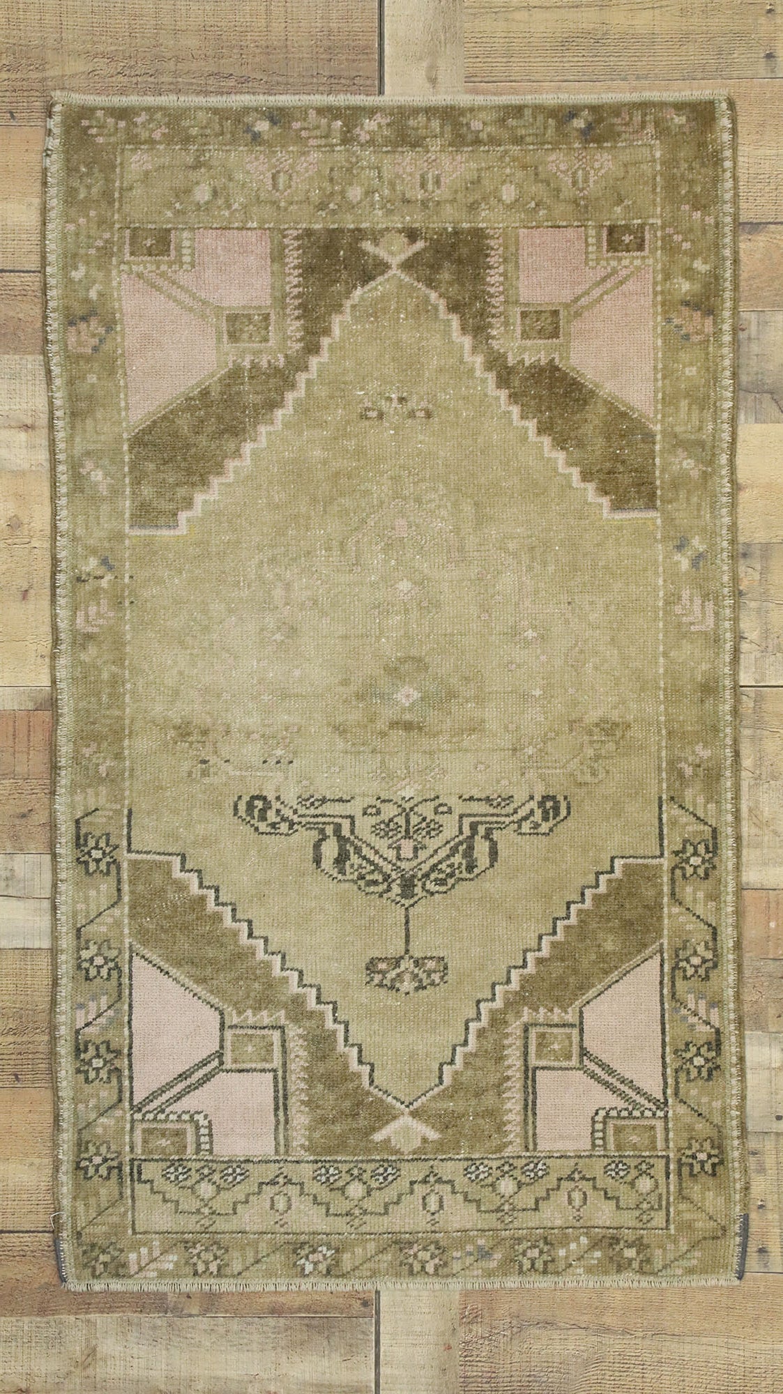 3 x 5 Vintage Turkish Kars Rug 52701