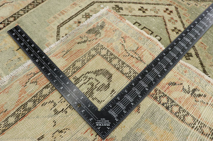3 x 9 Vintage Turkish Oushak Rug 52703