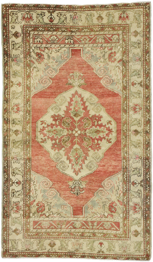 3 x 6 Vintage Oushak Rug 52706