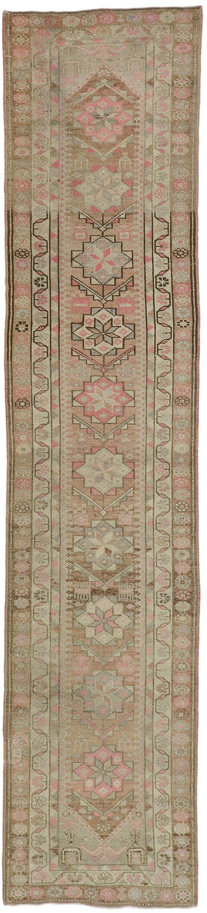 3 x 13 Vintage Oushak Runner 52710
