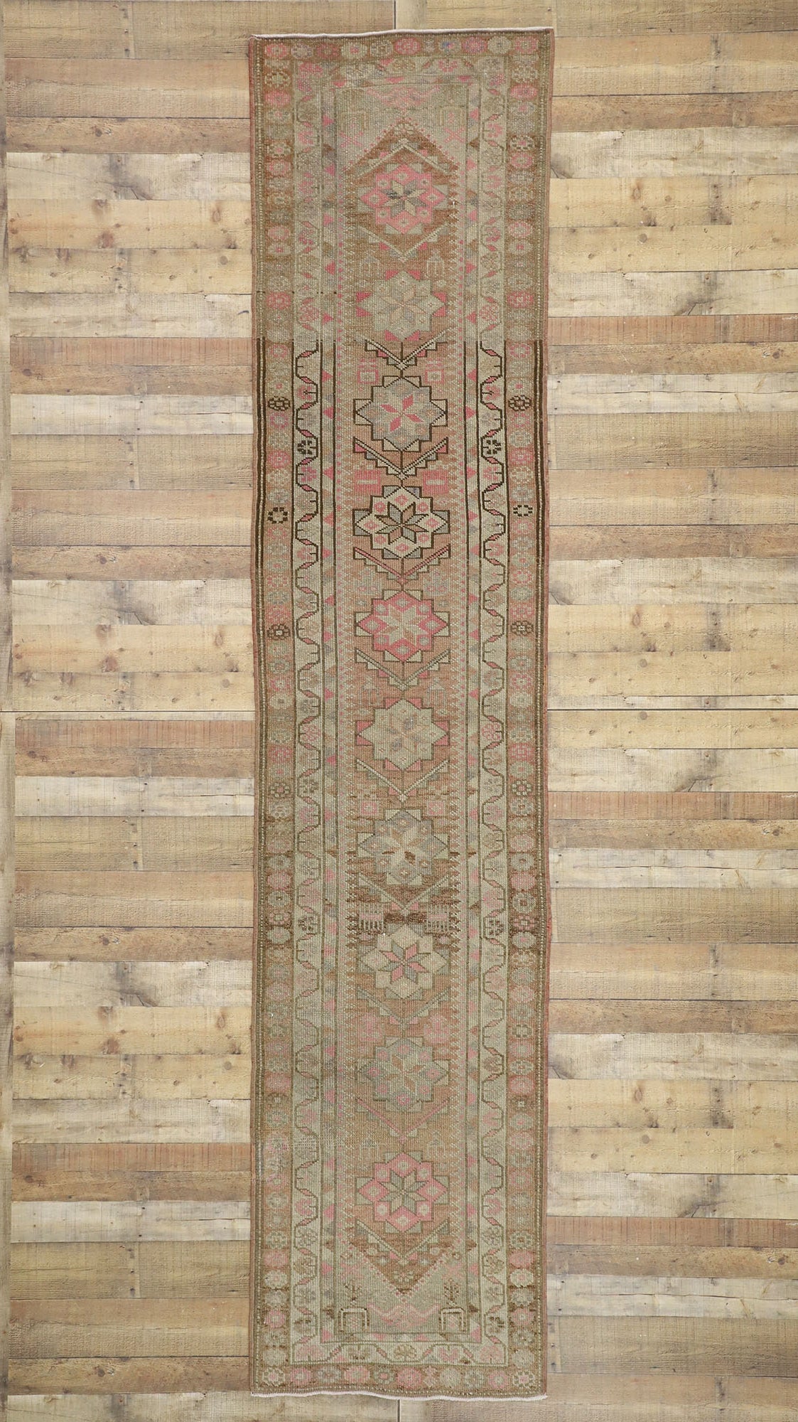 3 x 13 Vintage Oushak Runner 52710