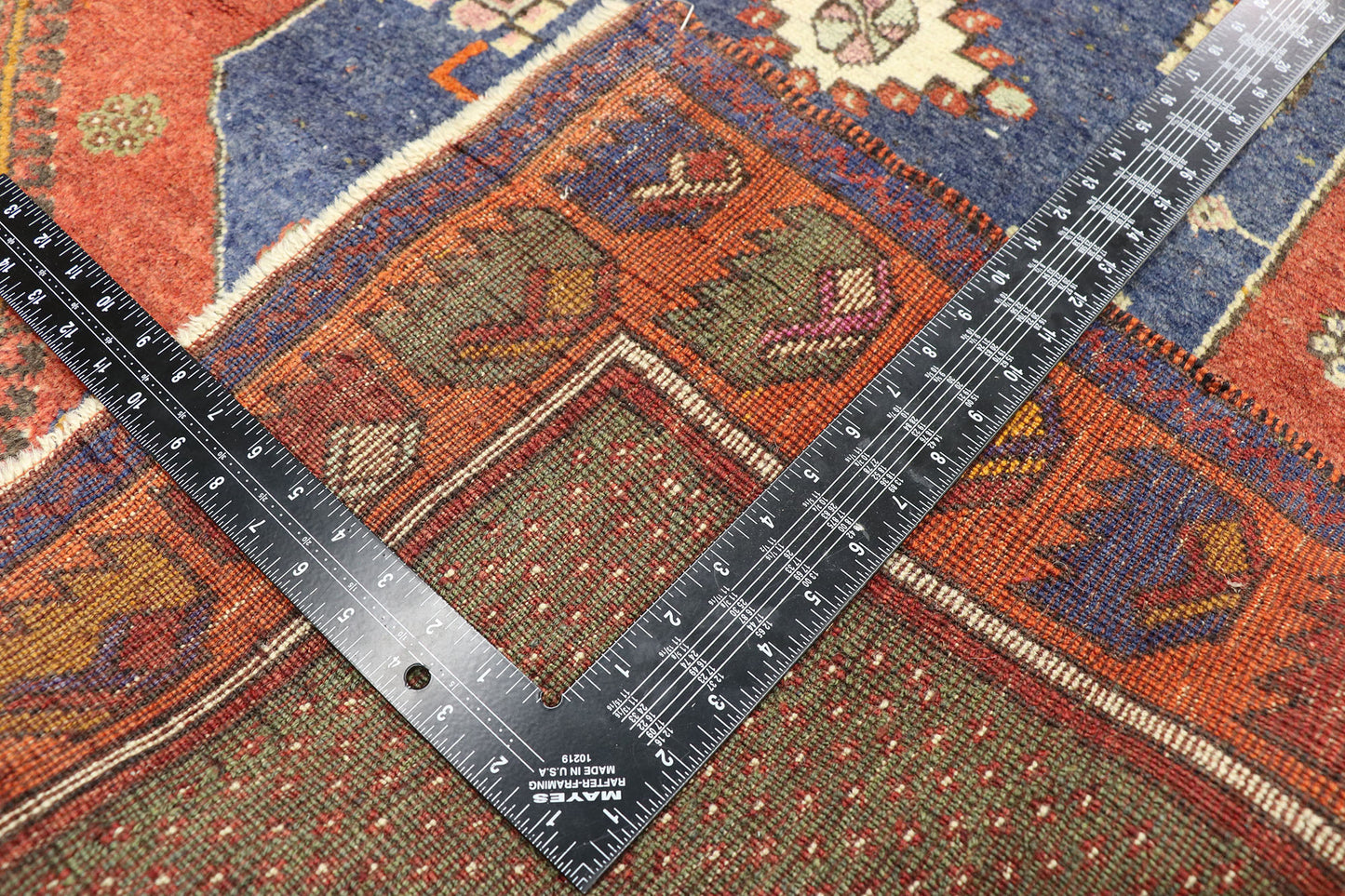3 x 5 Vintage Turkish Oushak Rug 52715