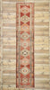 3 x 14 Vintage Oushak Runner 52716