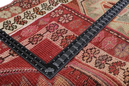 3 x 14 Vintage Oushak Runner 52716