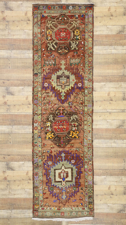3 x 10 Vintage Turkish Oushak Rug 52717